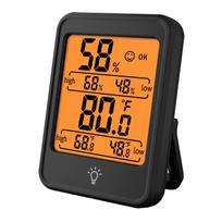 Digital Hygrometer Thermometer Indoor Temperature And Humidity Gauge Monitor Meter With Large LCD Display For Home Bedroom juoda