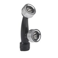 G1/4in Female Thread High Pressure Misting Dual Nozzles Garden Water Irrigation Sprinkler Fitting