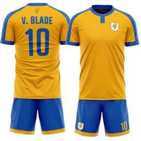 World Cup Summer Men's Football Jersey Set Fashion Breathable Football Lovers S
