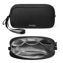 tomtoc Gadget Pouch Small Travel Standalone Lightweight Item Storage PC Accessories DJI Osmo Pocket 3 Insta360x4 Compatible Case Bag-in-Bag Cable SD