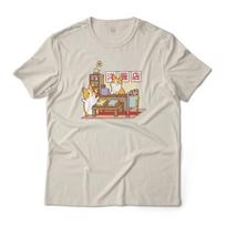 Cute Corgis In Japanese Merch Store Art Graphic T-T-Shirt Unisex 100% Cotton Tee M
