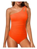 Summer Sleeveless Tight One Piece Swimsuit Women Summer Bikini Swimwear Fashion Elegant Beach Vacation Wear S