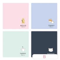 Eyeglass Microfiber Cartoon Pattern Wipes Cleaner Lens Cloth Cleaning Cloth