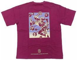 Shueisha JoJos Bizarre Adventure Higashikata Josuke JoJolion T T-Shirt Maroon L XL