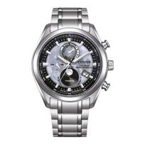 CITIZEN 100 meters waterproof, light Quartz, super titanium strap, , men's watch, gray dial BY1010-81H mėlyna