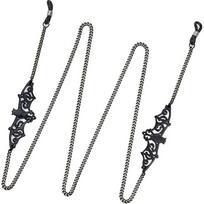 Eyeglasses Straps Bat Beads Link Chain Glasses Hollow Chains Eyewear Glasses Sunglasses Cable Holder Strap Neck Band Accessories juoda
