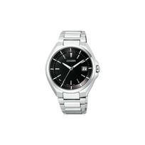 CITIZEN Attesa Series Solar Wave Light Quartz Titanium Strap Men's Watch Black Dial CB3010-57E juoda