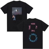 Harry Styles Kiss All The Time Disco Occasionally Tour 2026 T-shirts Men Women Retro O-Neck Oversized Cotton T Shirts Streetwear S įvairiaspalvis