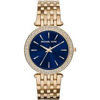 Michael Kors MK3406 Darci Mėlynas ciferblatas Moteriškas laikrodis 91011100 auksas