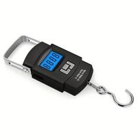 1PC Digital Hanging Scale, Portable Luggage Fishing Hook Scale, Small Handheld Spring Scale for Travel, Gift for Fisherman ruda