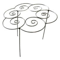 Metal Plant Support Stem Stabilizer Spiral Design Durable Reusable Garden Plant Accessory for Flower Vegetable Growth One Size