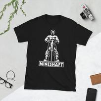 Mineshaft BDSM Gay Leather Bar Sex Club T-Shirt Mens Womens Tees Top Front Back Print S