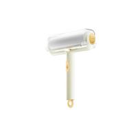 Multi Functional Lint Roller for Clothes and Bedding Reusable Sticky Fabric Brush Removable Pet Hair and Dust Cleaning Tool with Tearable Sheets one size geltona