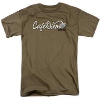 Eureka Cafe Diem T-Shirt Mens Womens Tees Top Sizes S-4XL NEW 2XL