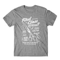 First Class Barber Tshirt 100% Cotton Premium Tee New S