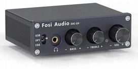 Fosi Audio Q4 - Dac/Amp | Plug And Play | Korektor Tonów