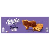 Milka Tender Moo Biskvitinis sausainis su pieno šokolado gabaliukais 140 g (5 X 28 G)