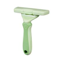 Deshedding Pet Hair Remover Comb One Click Hair Removal Dog Brush Pet Thinning Comb  Pet Care S žalia