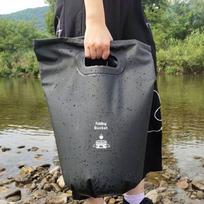 Bag Water Bag Fishing Convenient Fishing Bucket Folding Bucket Collapsible Bucket Water Bucket 20L juoda