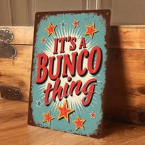 1 piece of retro-style Bonco game-themed tinplate wall hanging plaque, suitable for living room/bar wall decoration, fun party d (as the picture,20x30cm)