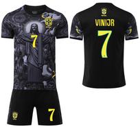 2526 Amerikos futbolo marškinėliai Nr. 10 Neymar 7 Vinicius Muse Brazilijos nacionalinės komandos atminimo marškinėliai #16