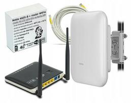 Domowy Modem Router Kartę Sim 4G Lte Z Agregacją 300Mb/S Bez Simlocka Odu