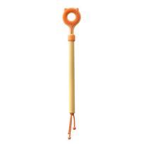 Creative Scratching and Massage Stick Relieve Itching Cat Teaser Stick  Pet Grooming oranžinė