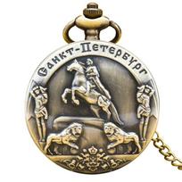 Steampunk Vintage Bronze Classical Knight Quartz Pocket Watch Necklace Pendant Clock Chain Men Women Chain Gift bronza