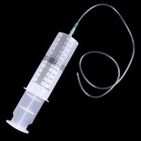 500 ml Cc švirkšto injektorius skaidraus plastiko didelis vienkartinis švirkštas su žarnos vamzdeliu one size