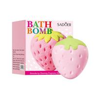 Strawberry Cleansing Fragrance Bath Salt Ball 155g Cleansing Body Bath Salt Ball Skin Care Products bath salt ball 155g