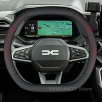 Odinė automobilio vairo apdangalas VISIEMS NAUJIEMS Dacia Spring Duster 2024 2025 Neslystantis Automobilio interjero Dacia Duster 2025 Aksesuarai