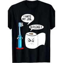 I Hate My Job! Oh Please Funny Quote for Job Haters T-ShirtSame style for men and women summer short-sleeved printed T-shirt pure S juoda