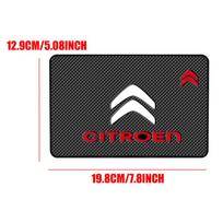 Car Dashboard Phone Glasses Non-Slip Silicone Pad Waterproof Sticky Mat For Citroen C4 C3 C5 C1 C2 Berlingo C-Elysee C4L Saxo C6