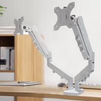 OLOEY Dual Monitor Stand balta