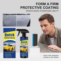Quick Sealant Spray 120ml Rapid Ceramic Paint Protective Coating for Car Surface Long Lasting Mirror Like Finish Easy Application one size balta