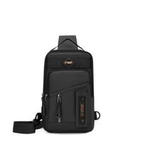 Men's Waterproof Crossbody Bag Durable Nyl Chest Sling Pack with Multiple Pockets for Phe Wallet KeysTravel Daily Essentials juoda