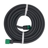 Quick Connect Micro Drip Irrigation Hose Rubber Permeable Pipe Garden Steep Hose  Garden Beds 15M/590.55in juoda
