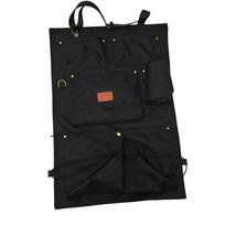 Canvas Material Automotive Back Pockets Multiple Compartment Car Backseat Organizer  SUV Vehicles juoda
