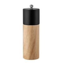 6 Inch Spice Grinder Manual Rotor Adjustable Coarseness Wood Ceramic Natural Pepper Salt Grinder for Kitchen juoda