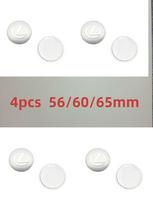 4PCS 56/60/65mm Wheel Hub Center Cap Stickers for Lexus ES RX GX LS LX IS GS RC UX F IS350 ES300 RX300 CT200 56mm sidabras