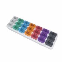 21/28/31 Grids Medicine Box Large Capacity Transparent Medicine Storage Box Detachable Portable Pill Organizer One Month
