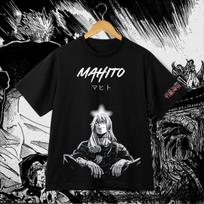 Jujutsu Kaisen Mahito Anime T-Shirt Men's Graphic Streetwear Tee Manga Gift for Anime Lovers and Jujutsu Kaisen Fans S įvairiaspalvis