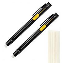 1 Erasable 2 Erasable Fabric Marker Set Heat Chalk Pens Sewing Chalk balta