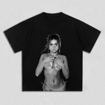 Tate McRae Retro Aesthetic T-Shirt Men Women Casual Cotton Y2K Streetwear Short Sleeve Tee Top S įvairiaspalvis
