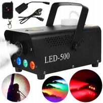 Wytwornica Generator Dymu Dymiarka Pilot Mini Led 500W 3W1 Impreza Maszyna