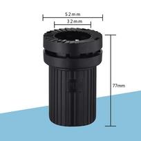 Quick-Release Faucet Base Fixing Nut Fast-Installation Universal Faucet Anti-lost Nut Faucet Fixings juoda