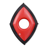 Lint Brush Eco-friendly Waterproof Rubber Clothes Fuzz Shaver Brush Supplies for Home raudona