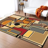1 vnt. Skandinaviško stiliaus lengvos prabangos meno kilimas svetainei, namų biurui, parduotuvei, dekoratyvinis grindų kilimėlis, neslystantis kilimas miegamojo zonai 80x120cm 32x47inch