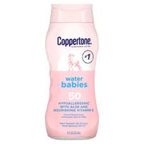 Coppertone, Sunscreen Lotion, Water Baby, SPF 50, 8 fl oz (237 ml)