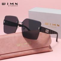 WIMN Lightweight Wayfarer Sunglasses with Polarized Lenses, UV400 Protection and Comfort Fit juoda